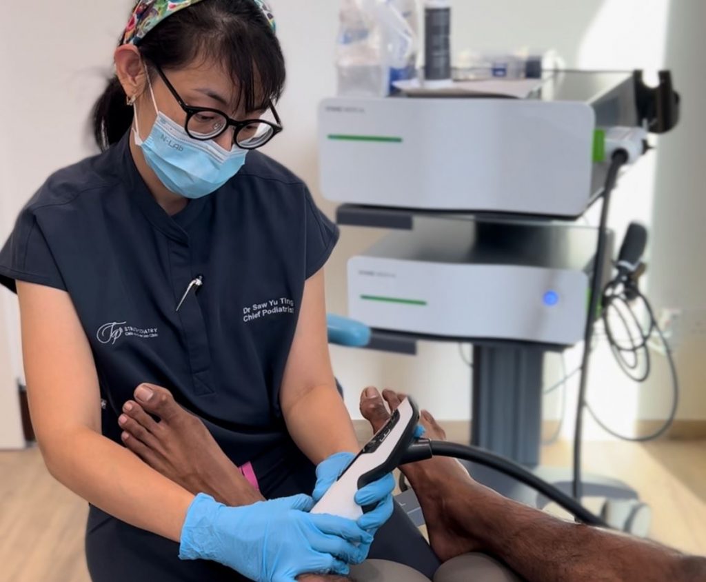 Shin splints treatment Singapore. Straits Podiatry