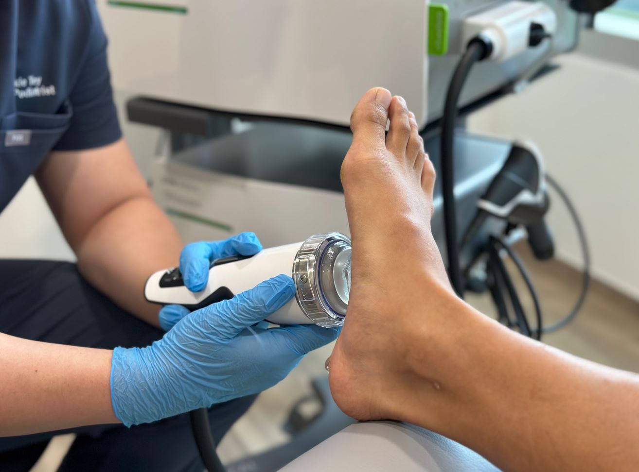 Extracorporeal Shockwave Therapy at Straits Podiatry
