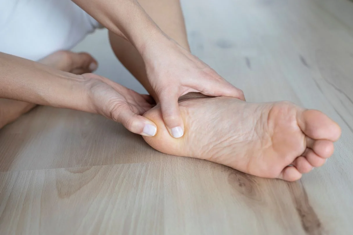 patient with plantar fasciitis seeking a cure