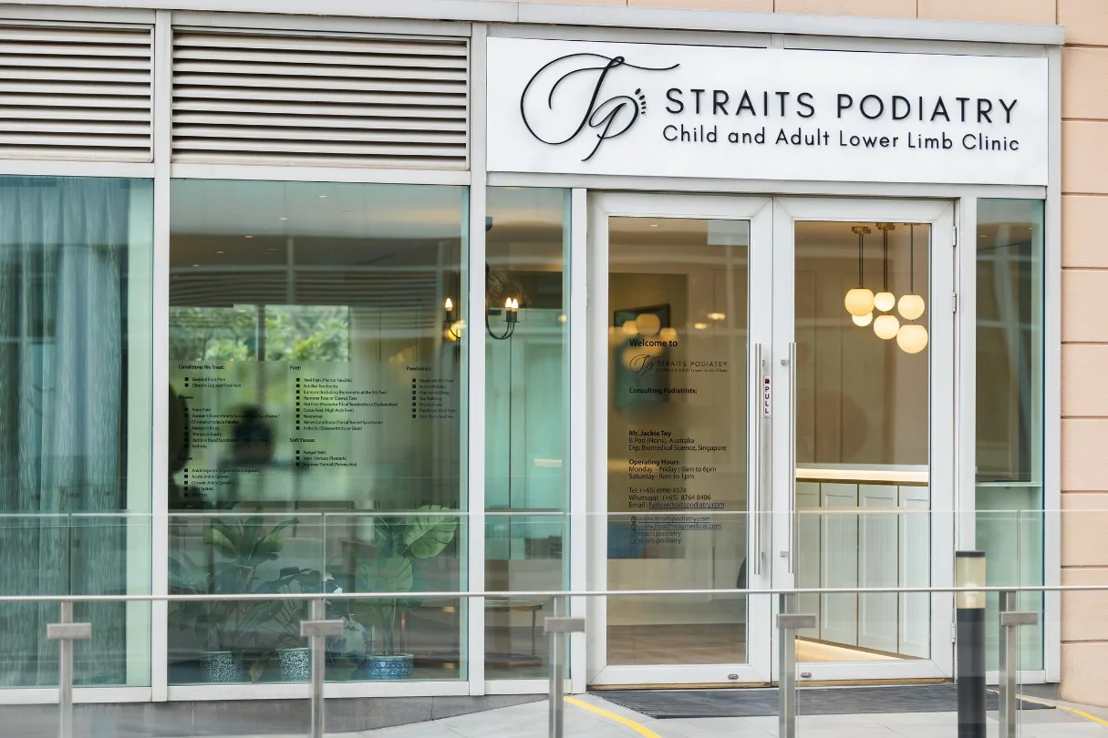 Straits Podiatry Buona Vista Entrance and door front