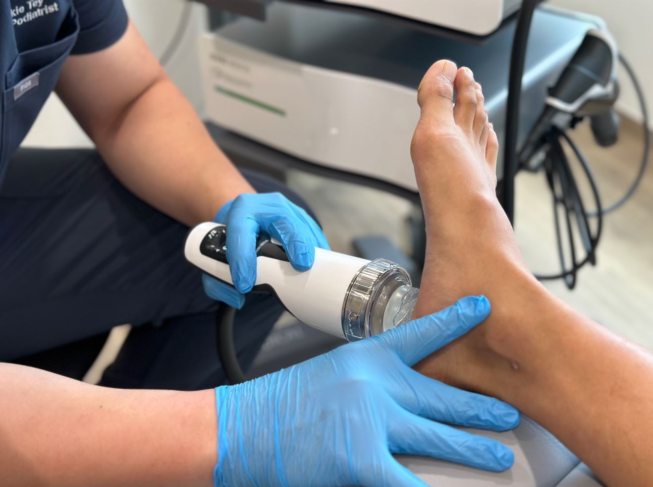 Shockwave therapy for the treatment of plantar fasciitis